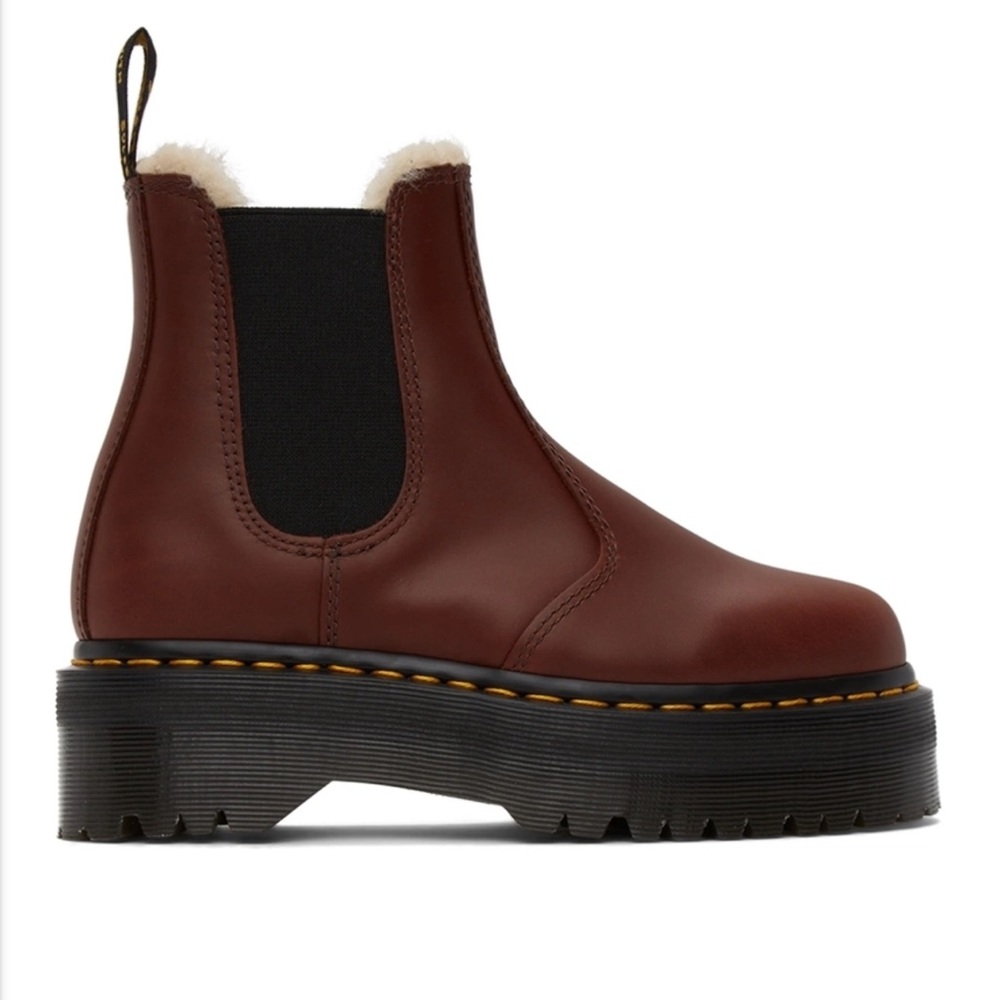 Dr. Martens Brown
2976 Faux Fur Platform Boots